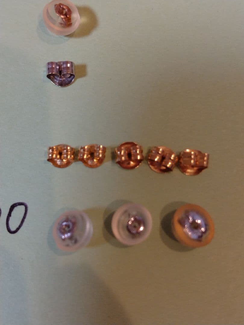 K10 K14 K18 PT900 ピアスキャッチセット