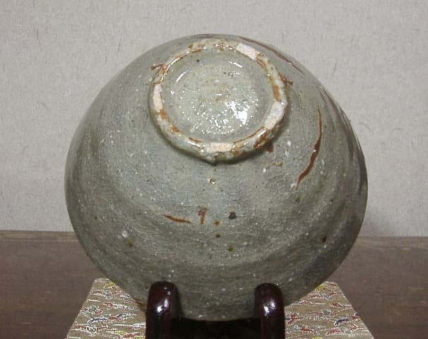 三朝焼　森田無想作　在銘「三朝」　茶碗　無傷　共箱　保証。