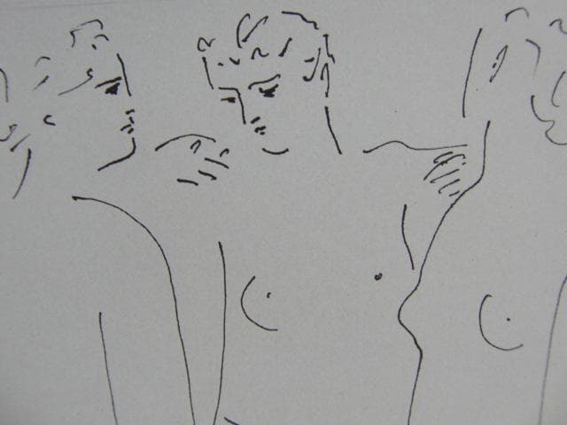 ピカソ、ETUDE POUR LES TROIS GRACES