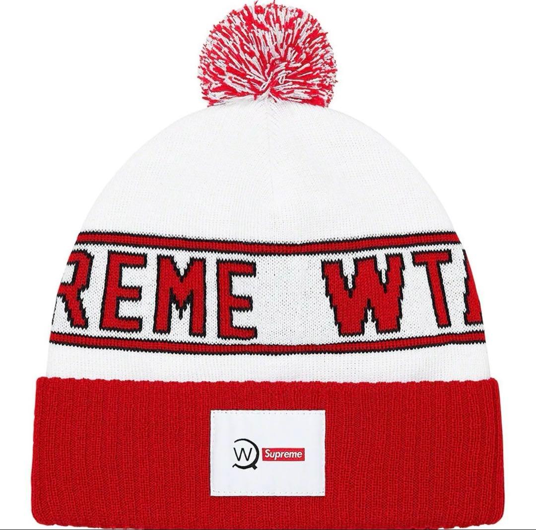 supreme ニット帽 ヘリン着用