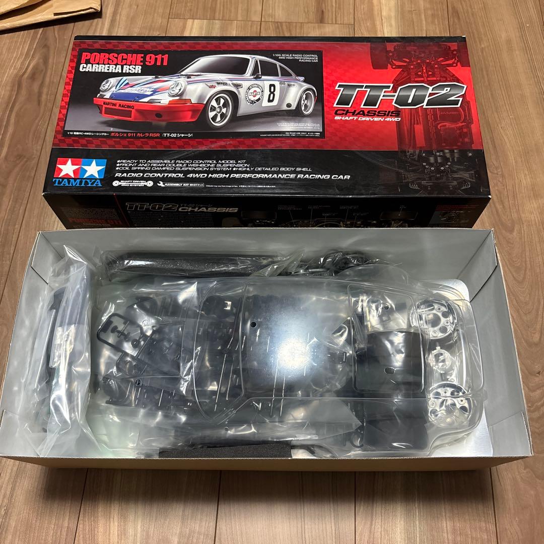 タミヤPorsche 911 Carrera RSR TT-02
