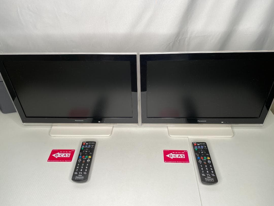 Panasonic テレビ 19型 N3491-1 2台セット④ a0215