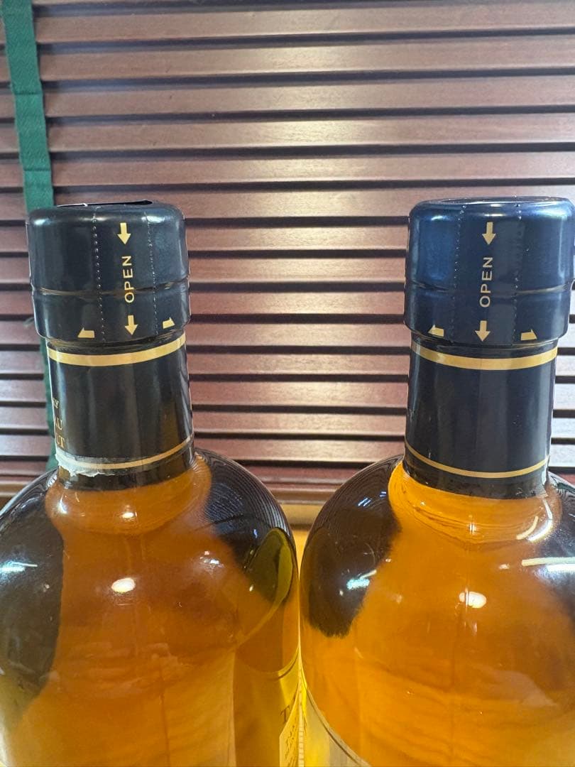 竹鶴ピュアモルトウイスキー & 余市シングルモルト700ml 2本