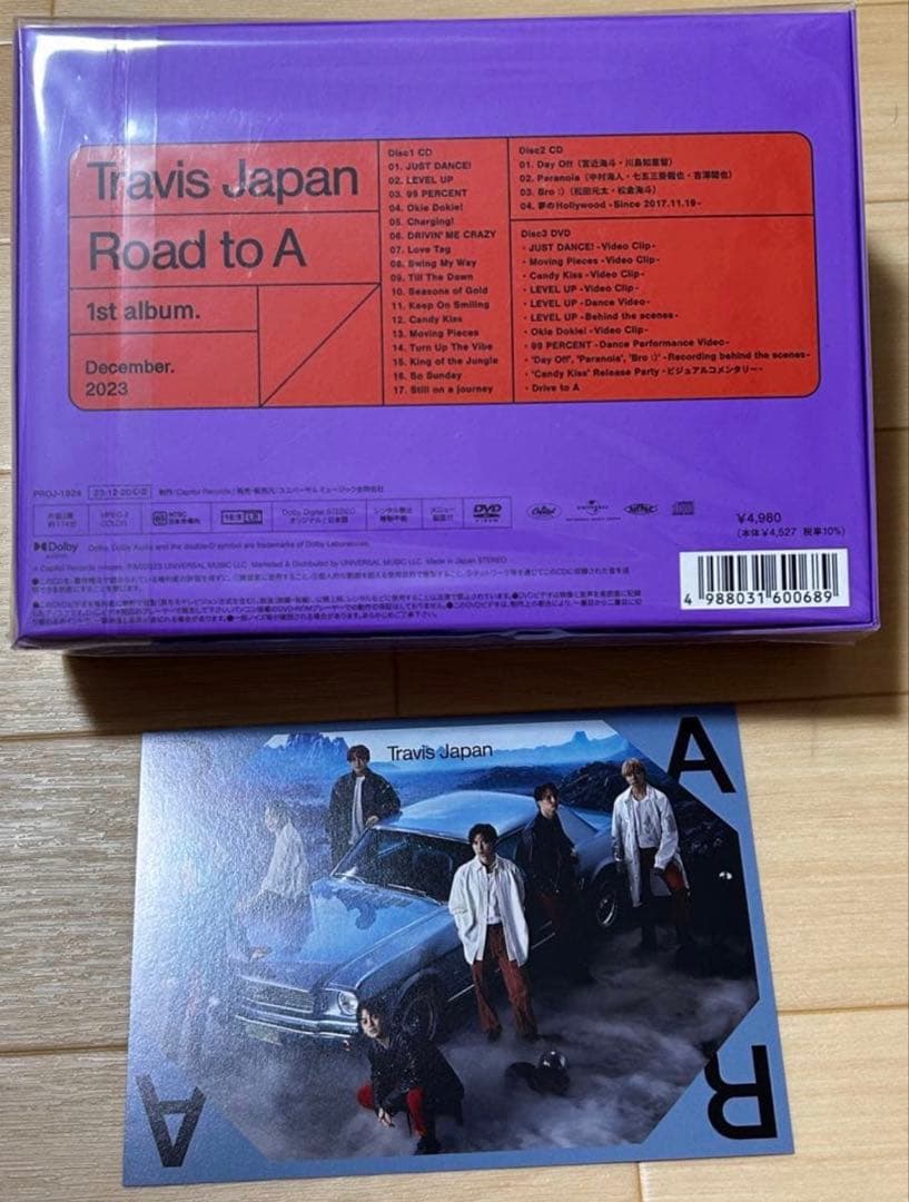 Travis Japan Road to A 1st Album ポーチ付き