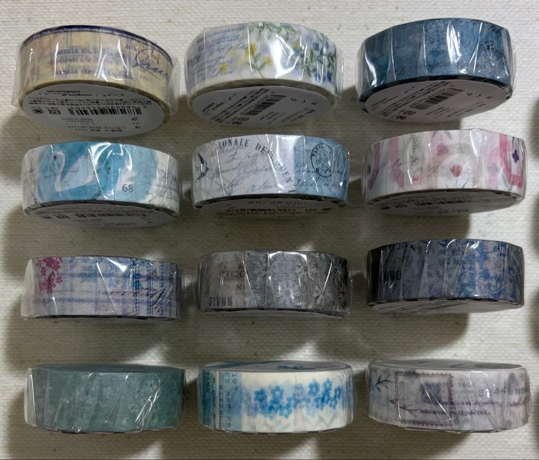 ヨハク　限定マスキングテープ　94点　バラでのご購入も歓迎です