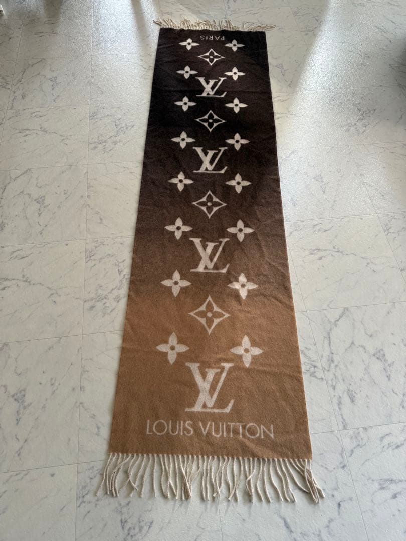 Louis Vuitton グラデーションマフラー