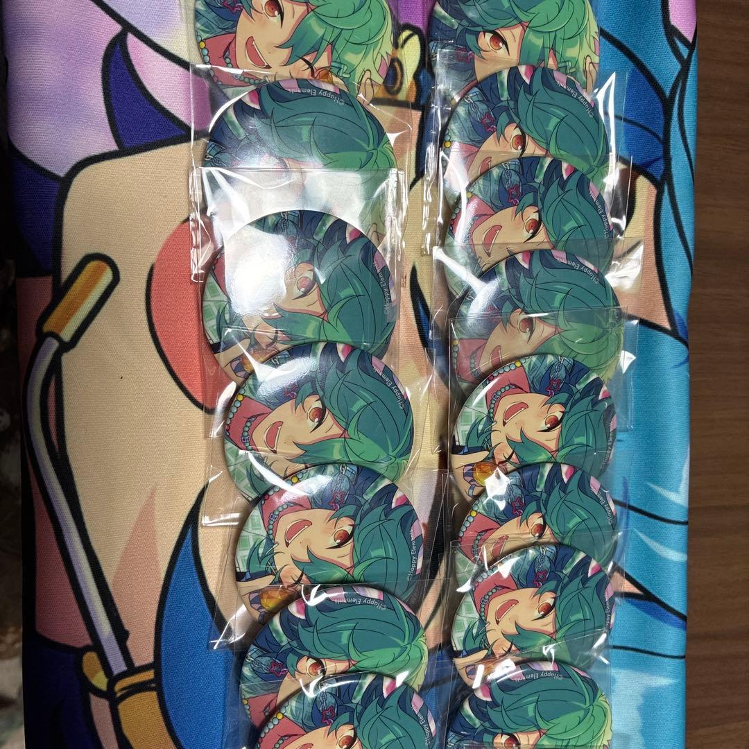 あんスタ ライカ タオル＋缶バッジ17点