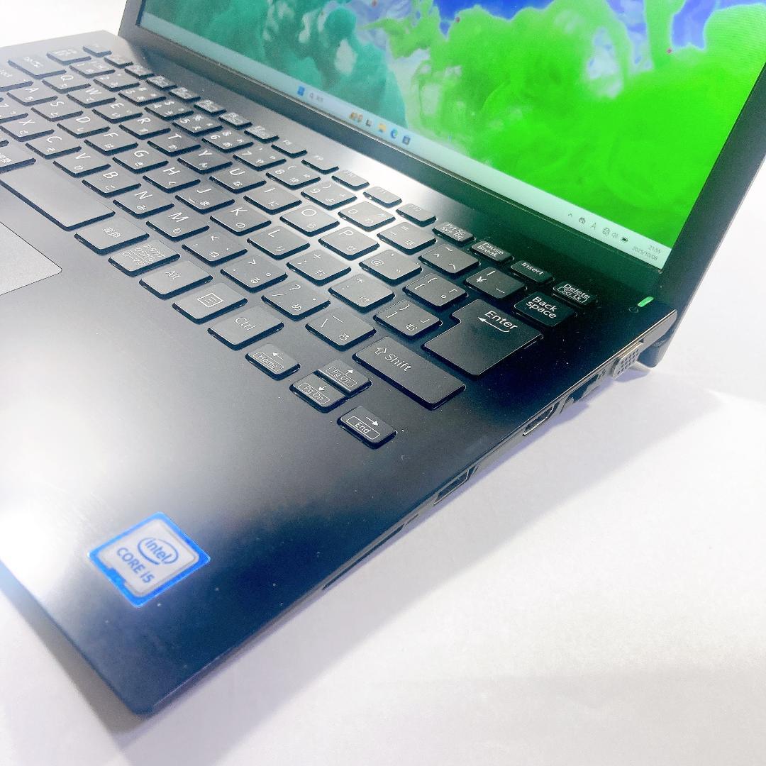 w70✨第8世代 快適/Core i5/薄型/ Office付き✨ノートパソコン