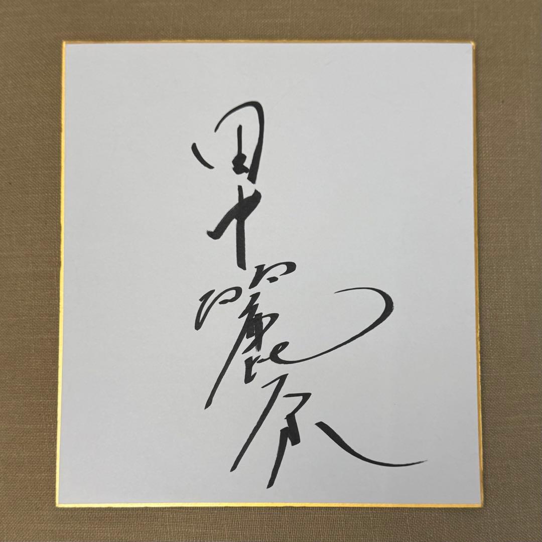 女優 田中麗奈 直筆サイン色紙 レッドカーペット ストロベリームーン 映画