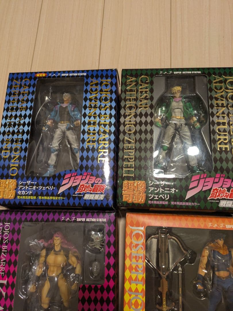 マメちゃん　ジョジョの奇妙な冒険 フィギュア 11体セット 超像可動