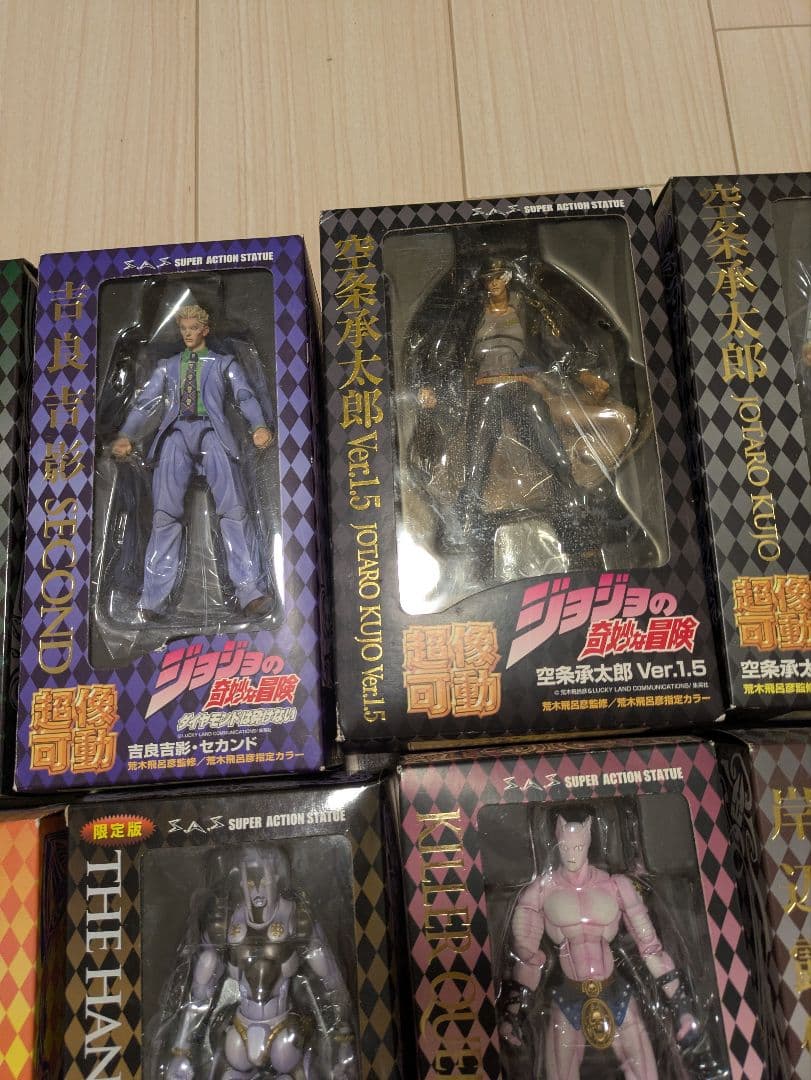 マメちゃん　ジョジョの奇妙な冒険 フィギュア 11体セット 超像可動