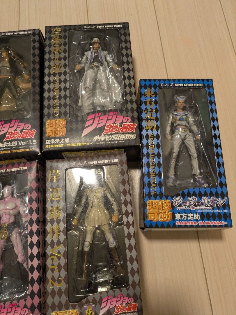 マメちゃん　ジョジョの奇妙な冒険 フィギュア 11体セット 超像可動