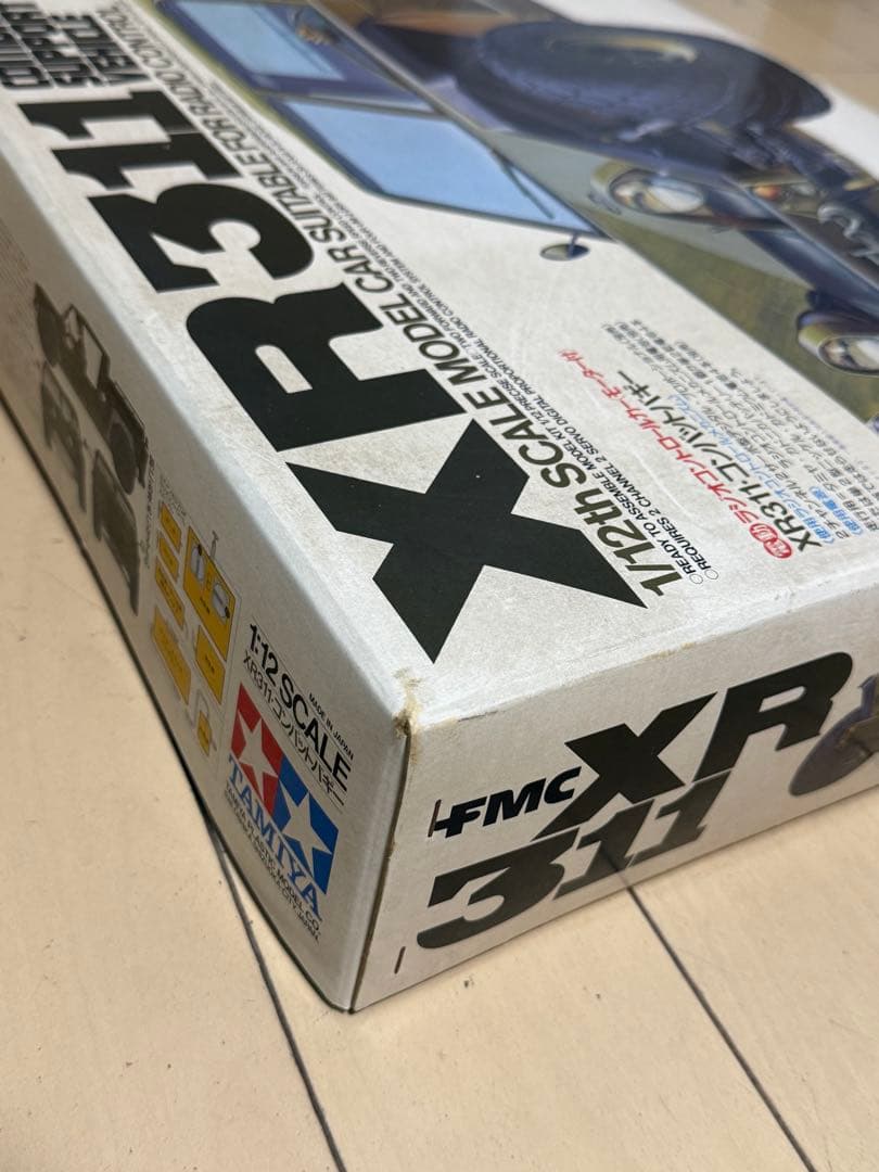 【当時物　未組立】タミヤ　XR311コンバットバギー　程度上　希少！
