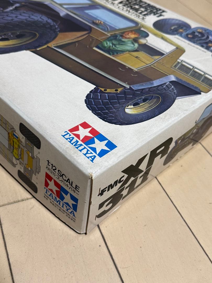 【当時物　未組立】タミヤ　XR311コンバットバギー　程度上　希少！