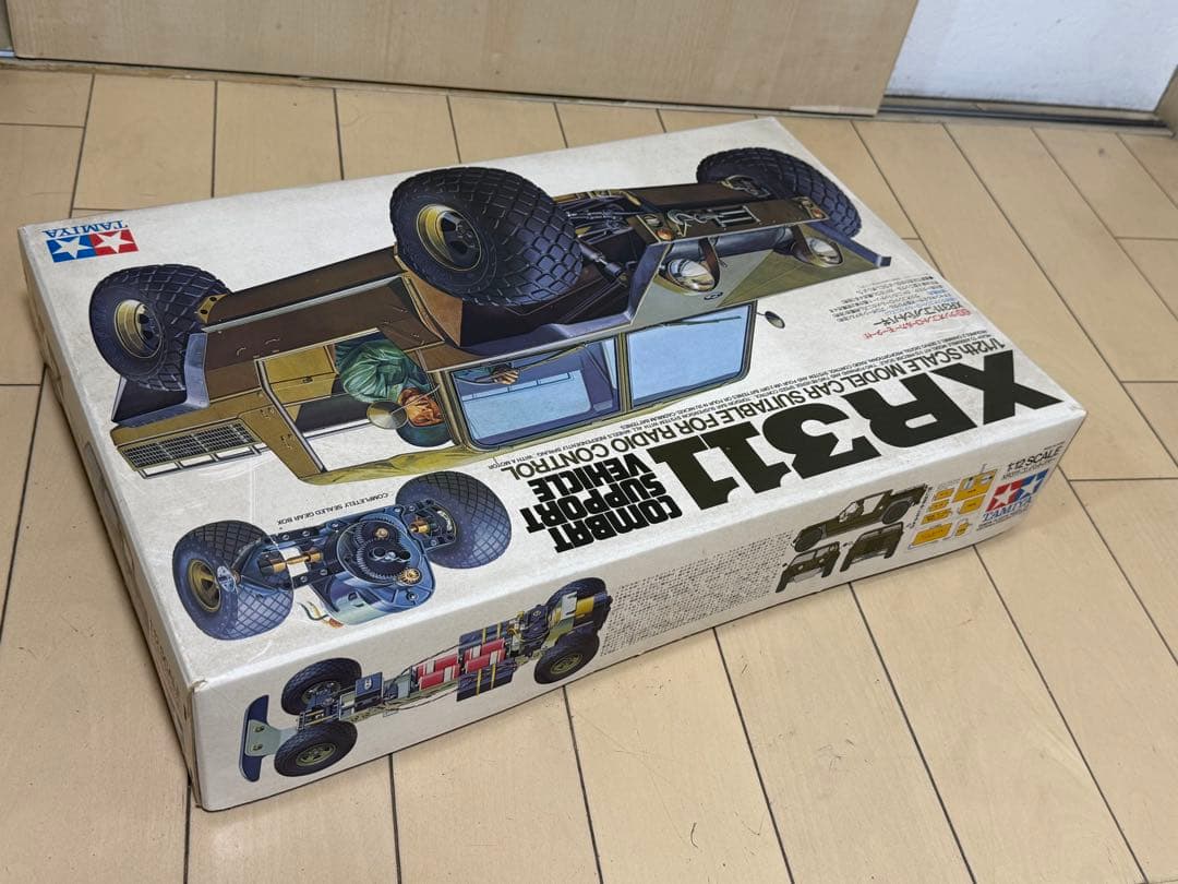【当時物　未組立】タミヤ　XR311コンバットバギー　程度上　希少！