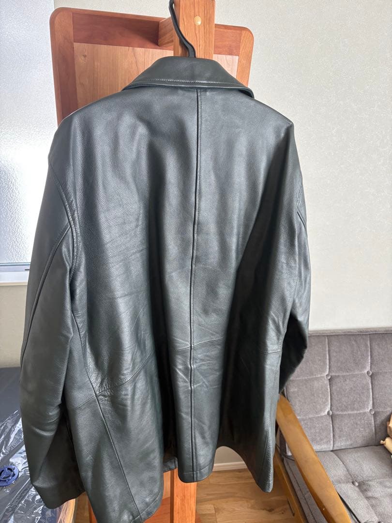初*乃様 【YOKE】23SS GOAT LEATHER ZIP BLOUSON