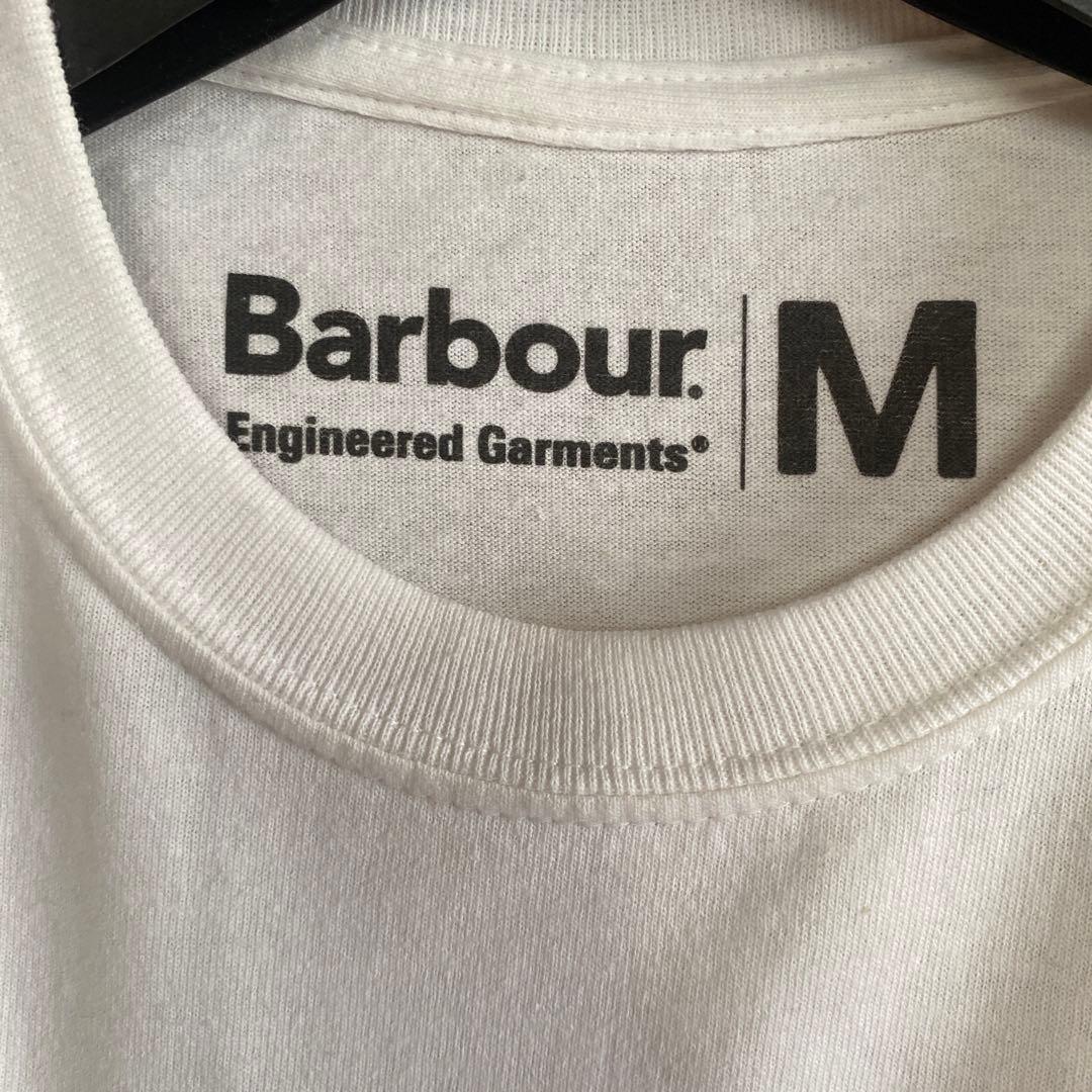 Engineered Garments Barbour ガーメンツ Tシャツ M
