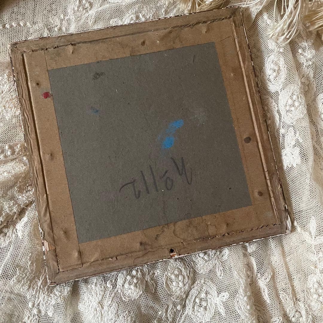 アンティーク女性の肖像画フレーム