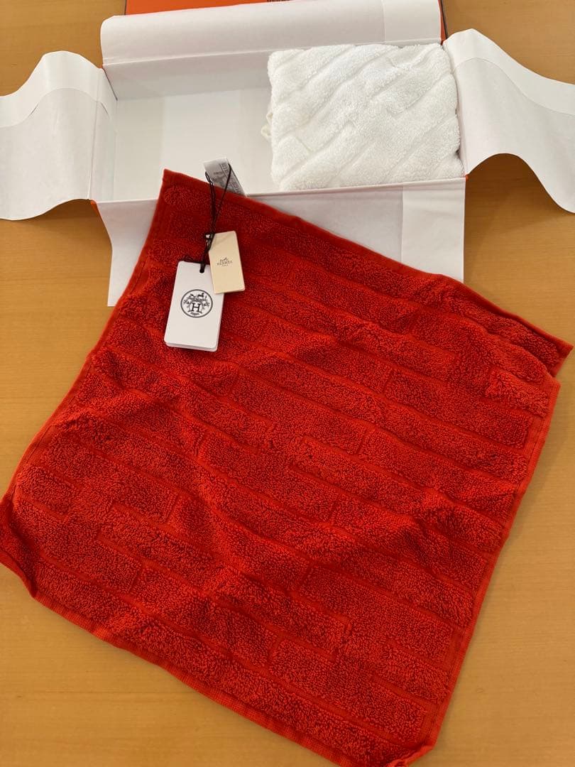 HERMES ハンドタオル2枚セット