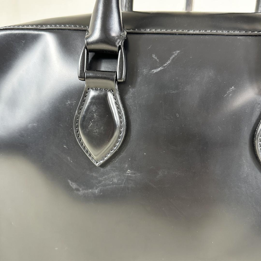 ベルルッティ アンジュール ブラウン ブラック バイカラー ブリーフケース