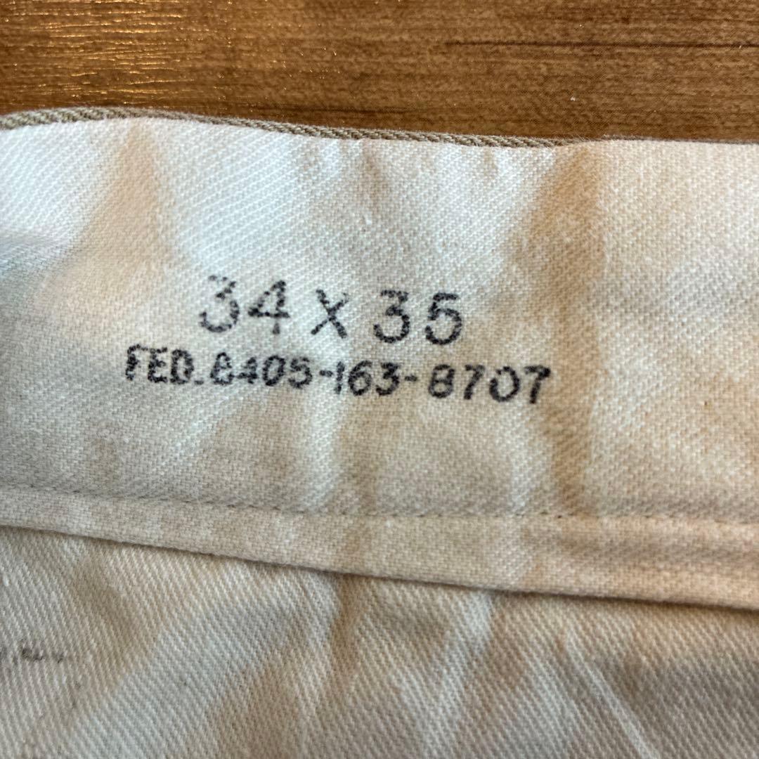 U.S. ARMY 1950年代 アーミーチノ【W34】