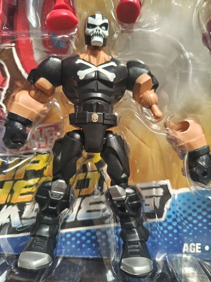 マーベルスーパーヒーローマッシャーズ５体セット　ブラックパンサー・クロスボーンズ