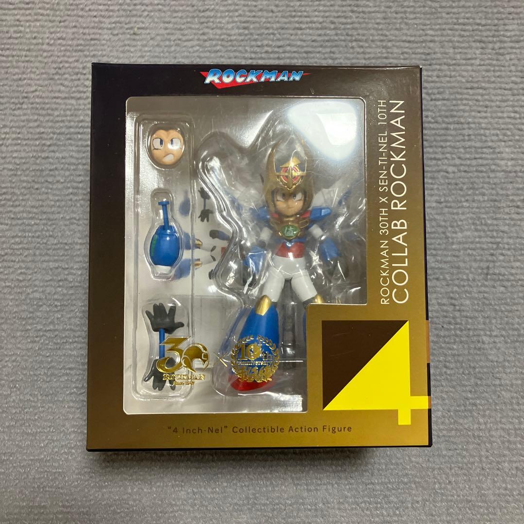 4インチネル ロックマン30周年 × 千値練10周年 コラボ フィギュア