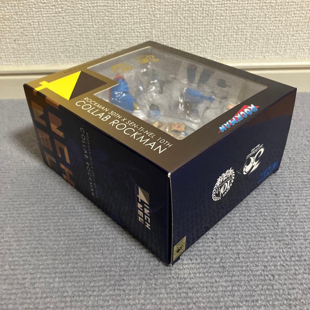 4インチネル ロックマン30周年 × 千値練10周年 コラボ フィギュア