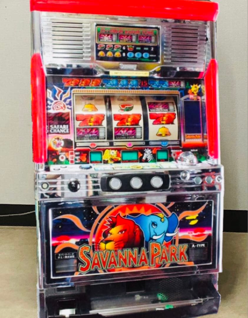 ４号機 サミー ☆サバンナパーク ☆コピー打法可能 パチンコ パチスロ実機