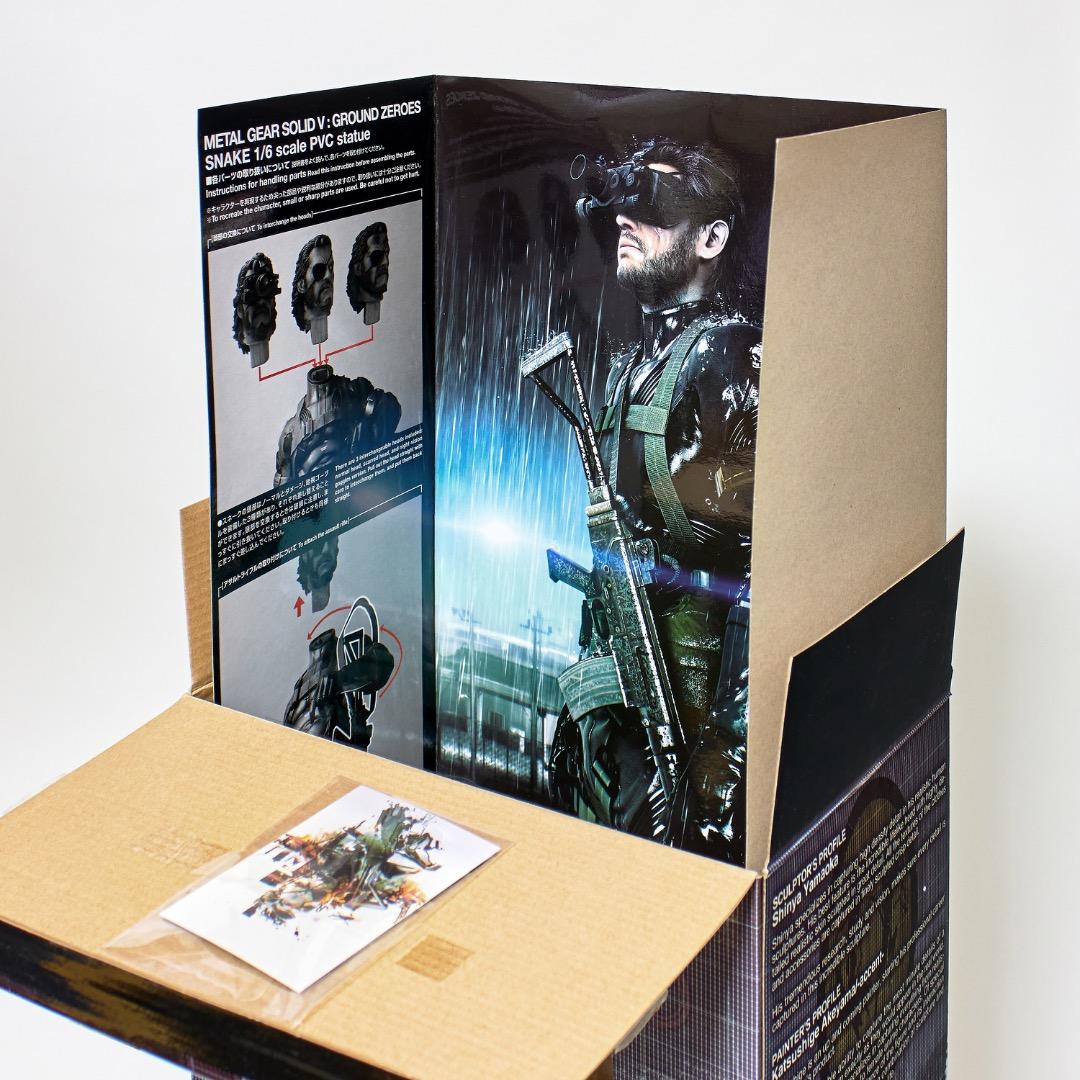 スネーク　メタルギア ソリッドV 1/6スケール スタチュー Gecco