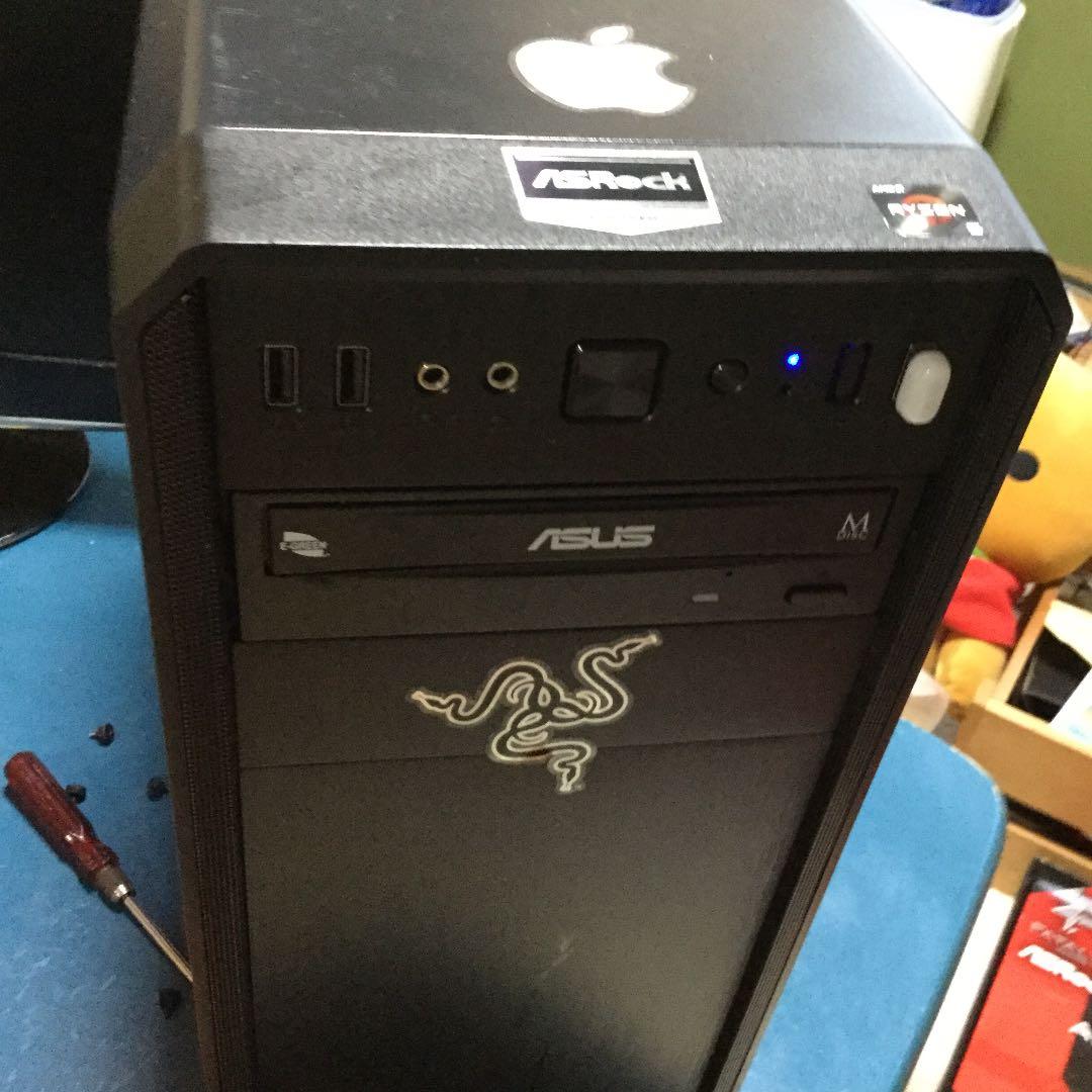 自作パソコンモニター付き値下げ少し可能