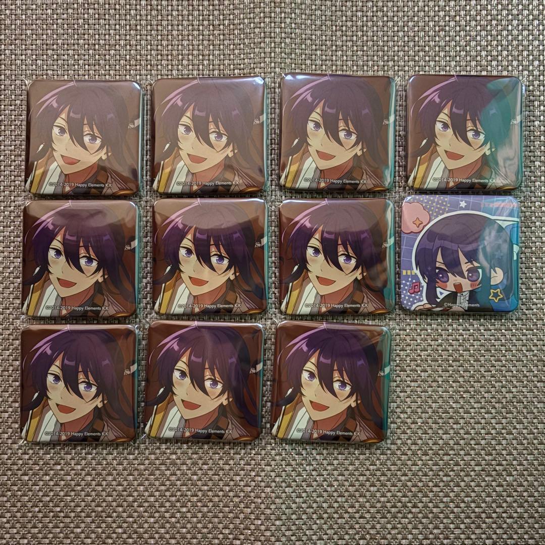 あんスタ 神崎颯馬 スクエア缶バッジ