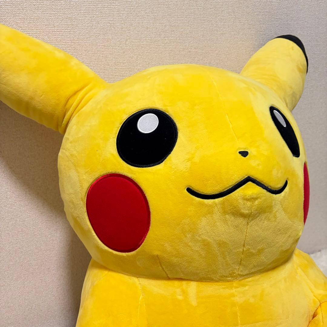 【美品】 ポケモンセンター 限定品 ピカチュウ 40インチ 特大 ぬいぐるみ
