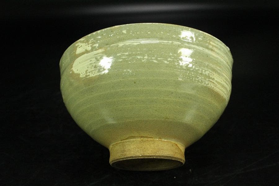 茶道具 朝日 刷毛目茶碗 阿漕 三嶋茶碗 二件(K-A991)