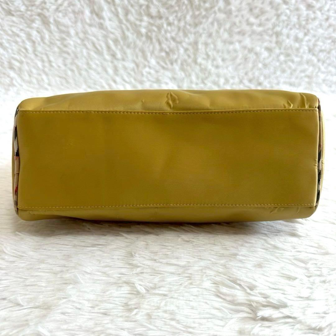 訳あり新品✨バーバリーズ ショルダーバッグ イエロー ノバチェック タグ付き