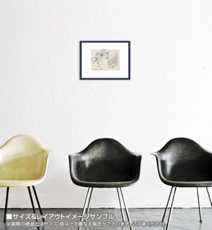 額装品/Mr. Duck Steps/ディズニー/ポスター/インテリア