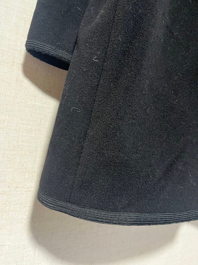 古着 ラルフローレン ウールコート ナポレオンコート ダブルブレスト