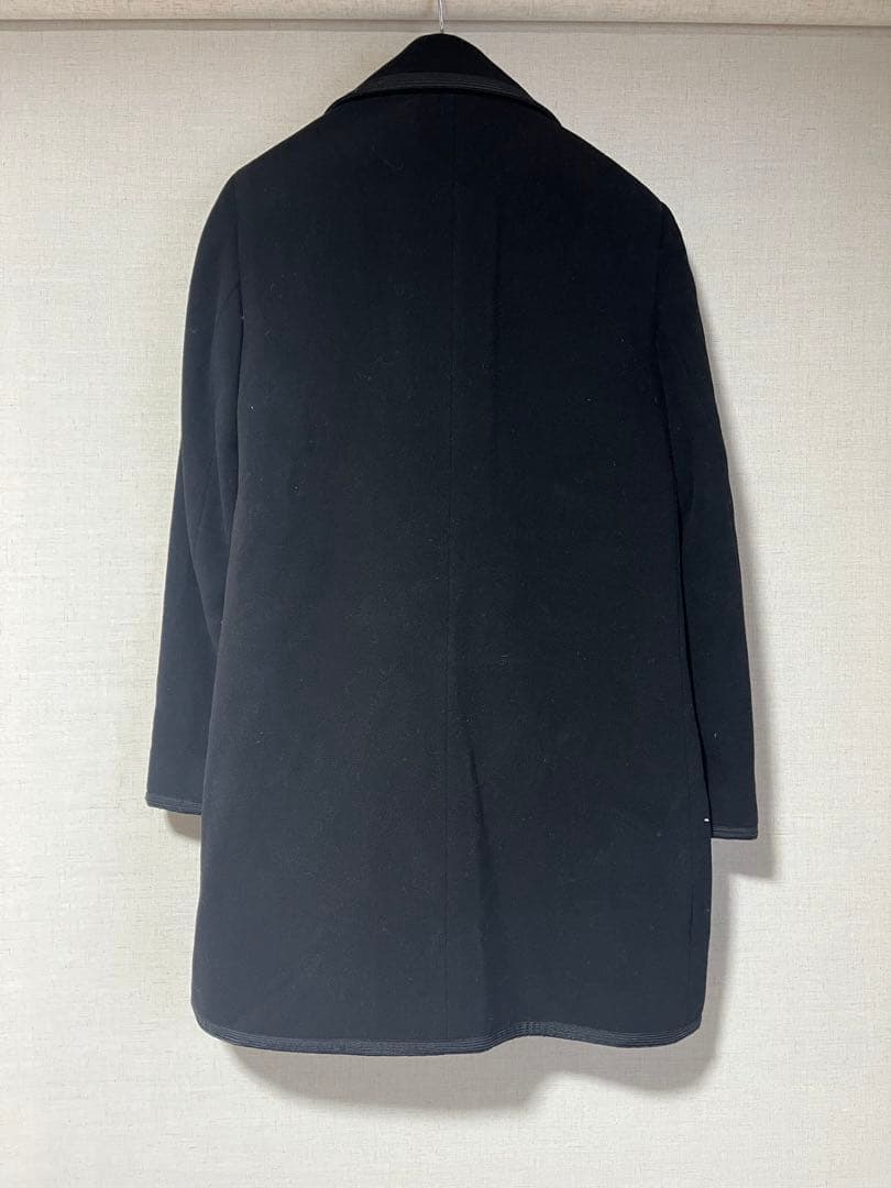 古着 ラルフローレン ウールコート ナポレオンコート ダブルブレスト
