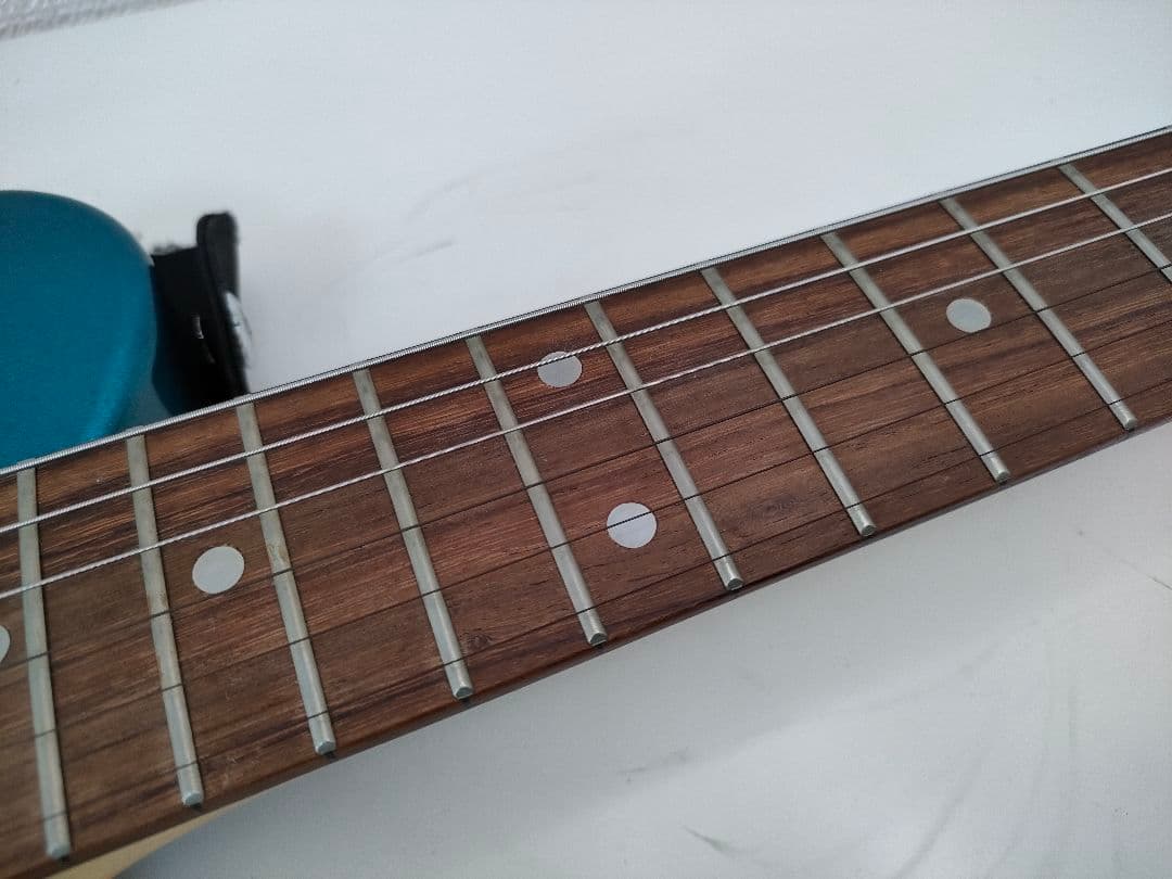 Pignose/ピグノーズ メタリックブルー アンプ内蔵ミニエレキギター