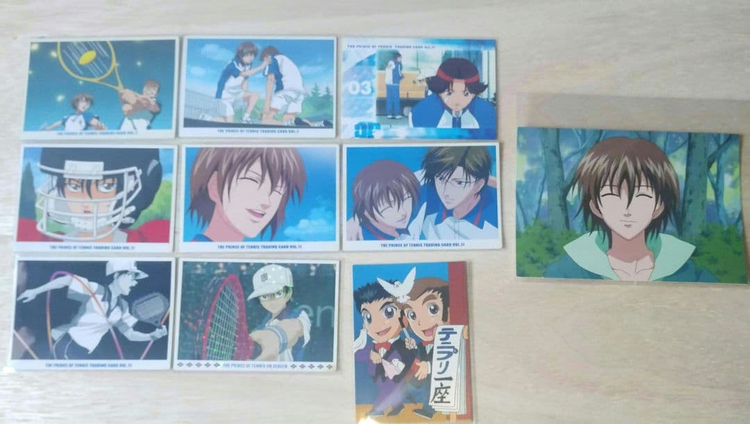 テニスの王子様　トレーディングカード&ブロマイド (全体的に状態が悪い)