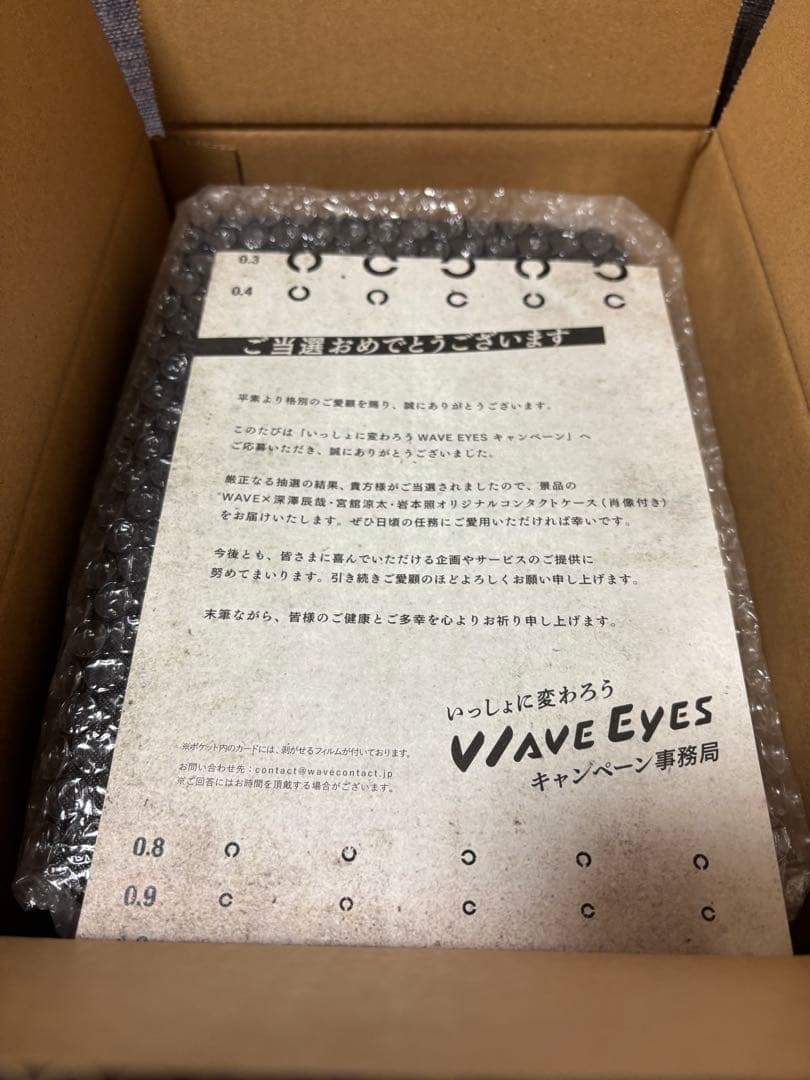 《即日発送》WAVE EYES オリジナルコンパクトケース