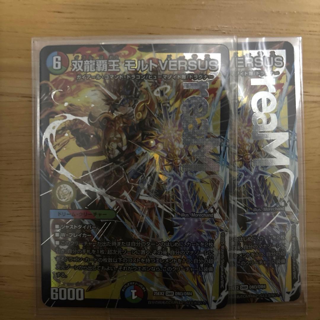 双龍覇王　モルトVERSUS 2枚セット