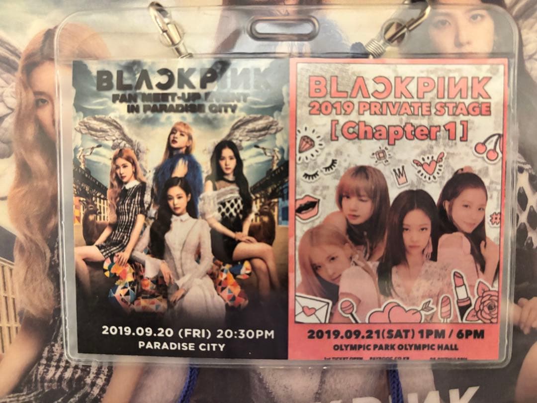 BLACPINK 全員直筆サイン