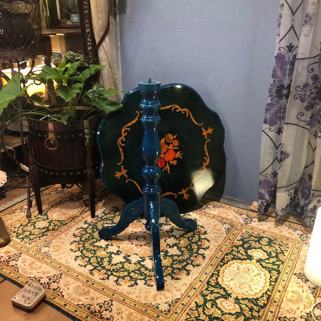 Sale ヴィンテージ イタリアン象嵌　コンパクト　サイドテーブル