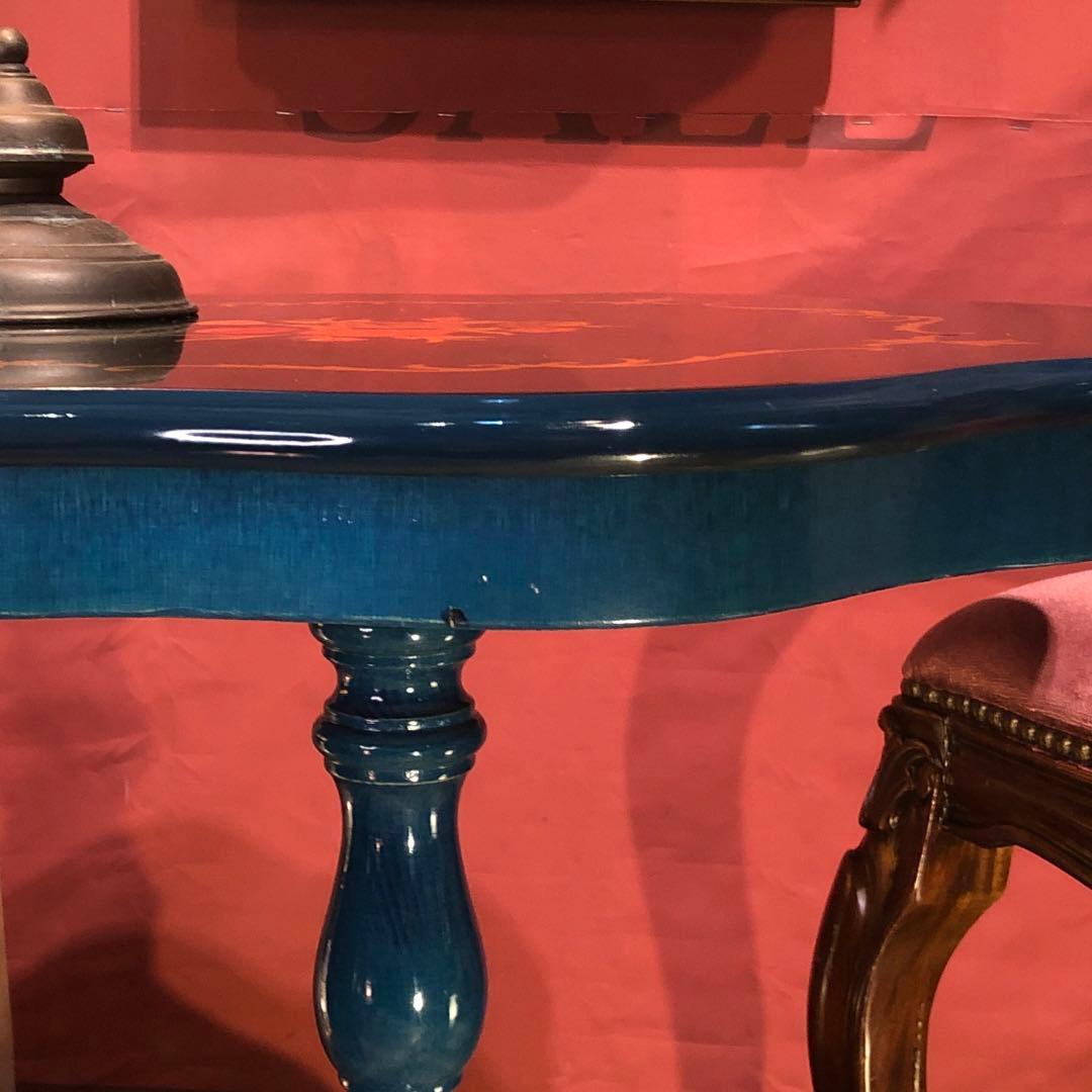 Sale ヴィンテージ イタリアン象嵌　コンパクト　サイドテーブル