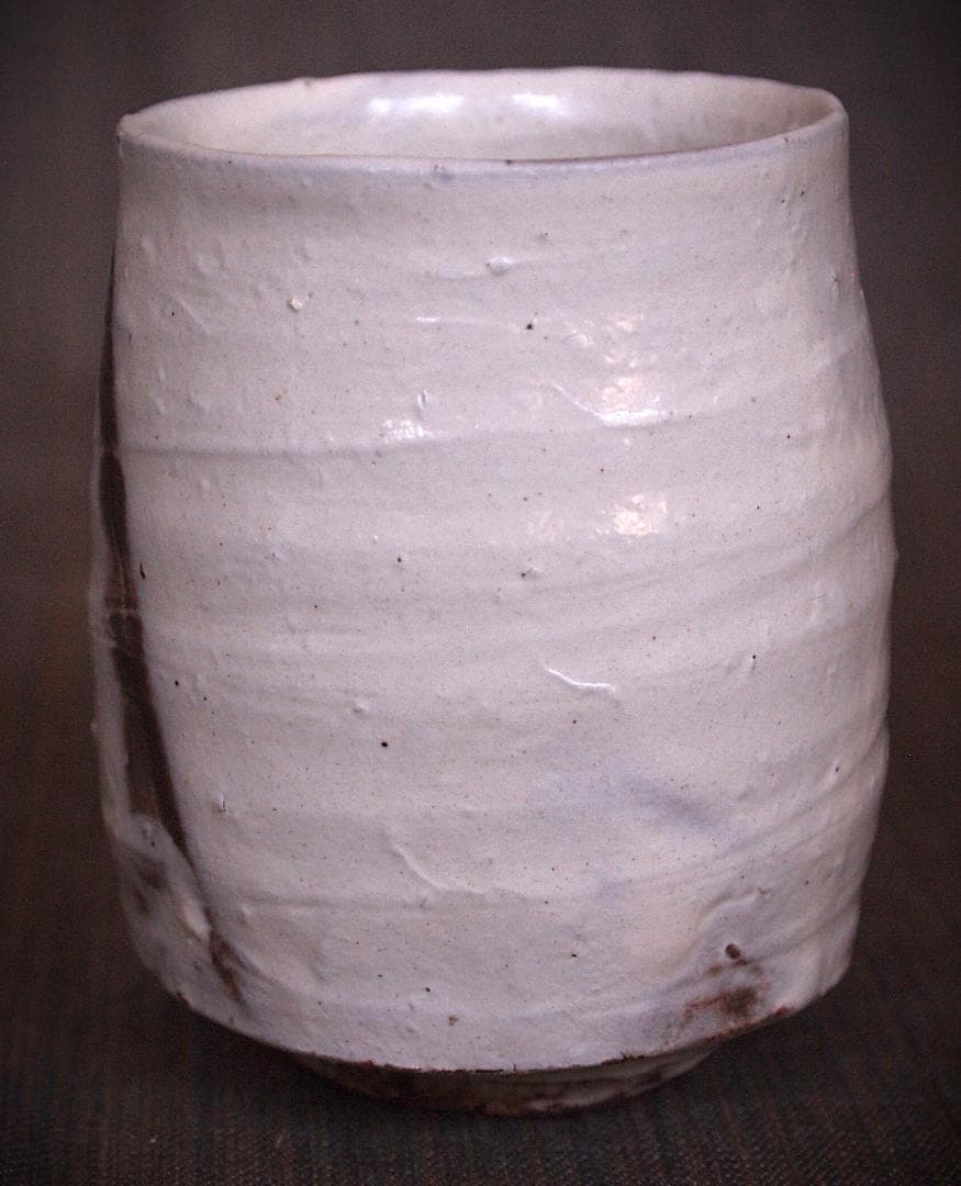 人気作家★人気作家★辻村塊【師＆父：辻村史朗】★粉引湯のみAA