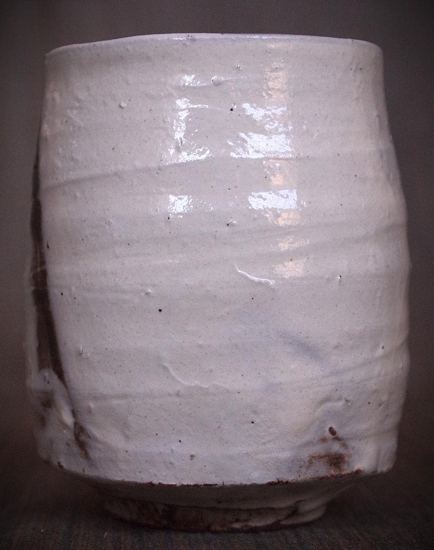 人気作家★人気作家★辻村塊【師＆父：辻村史朗】★粉引湯のみAA