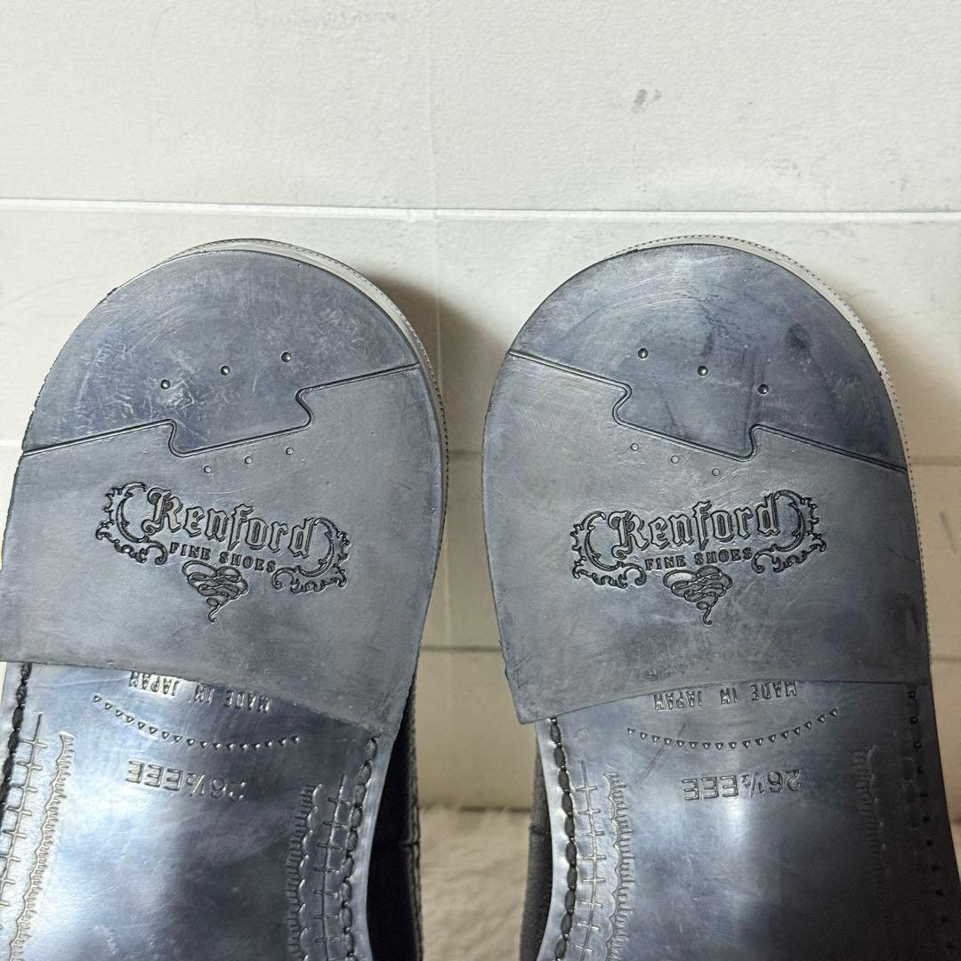 未使用✨ケンフォード　ドレスシューズ　クラシック　ウィングチップ　26.5 黒