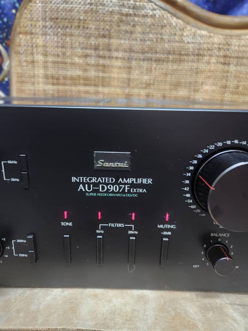 Kanku！完動美品！山水プリメインアンプAU-D907F EXTRA