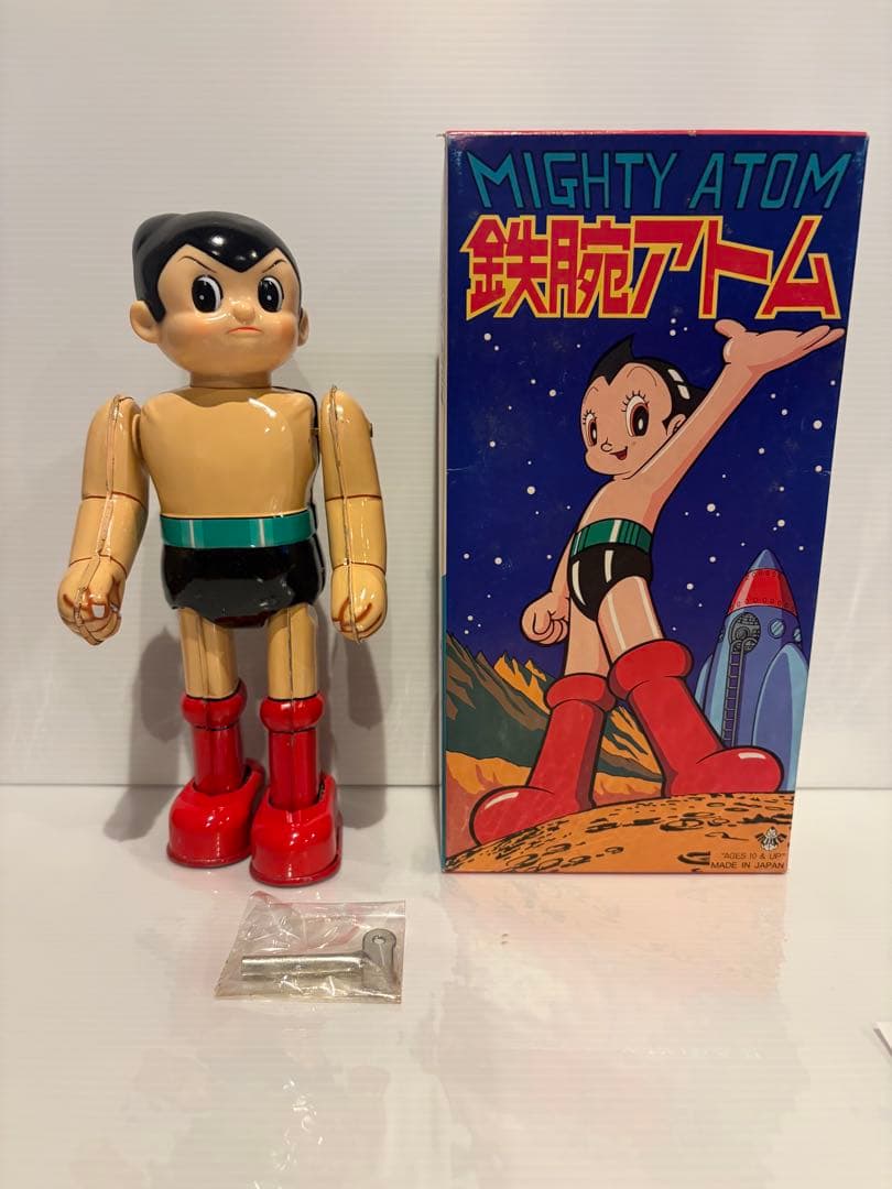 ビリケン商会　マイティアトム　ゼンマイ式歩行